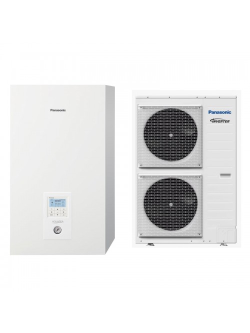 Luft-Wasser-Wärmepumpen Heizen und Kühlen Bibloc Panasonic Aquarea KIT-WC16H6E5-S