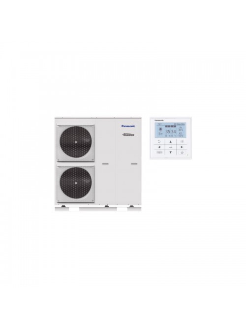 Luft-Wasser-Wärmepumpen Heizen und Kühlen Monoblock Panasonic Aquarea WH-MDC12H6E5
