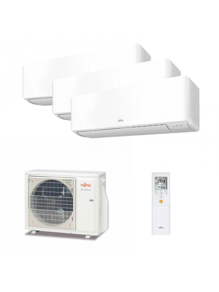 Multi Split Air Conditioner Fujitsu AOY71M3-KB + 2 x ASY25MI-KMC + ASY35MI-KMC