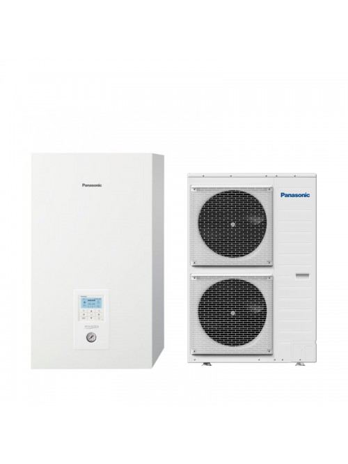 Air-to-Water Heat Pump Systems Heating and Cooling Bibloc Panasonic Aquarea KIT-WC12H6E5-S