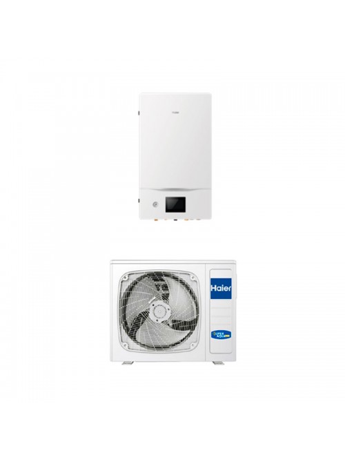 Air-to-Water Heat Pump Systems Heating and Cooling Bibloc Haier Super Aqua S 4