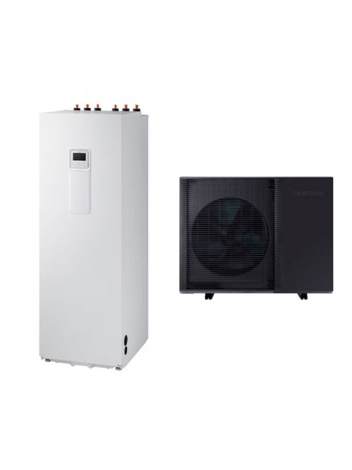 Air-to-Water Heat Pump Systems Heating and Cooling Bibloc Samsung EHS Mono HT Quiet AE120BXYDGG/EU + AE260RNWMGG/EU-T
