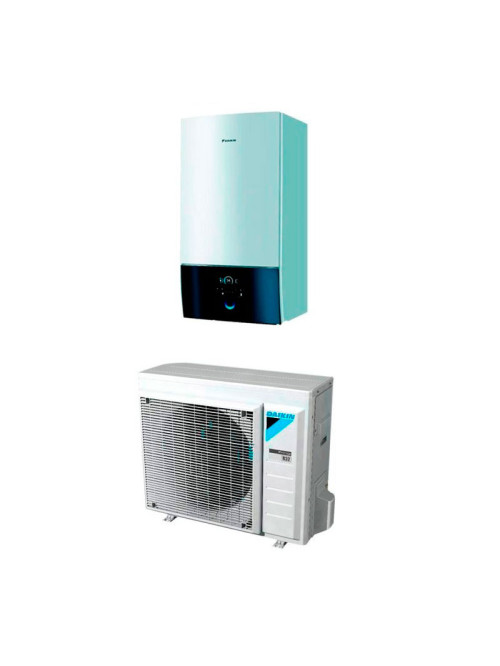 Air-to-Water Heat Pump Systems Heating and Cooling Bibloc Daikin Altherma 3 ERGA08EVH+EHBX08E6V