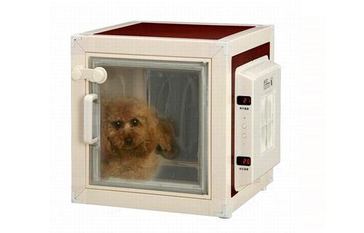 Crean casa para perros con aire acondicionado