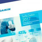 imagen del artículo: Nueva tarifa Daikin Aire Acondicionado 2017