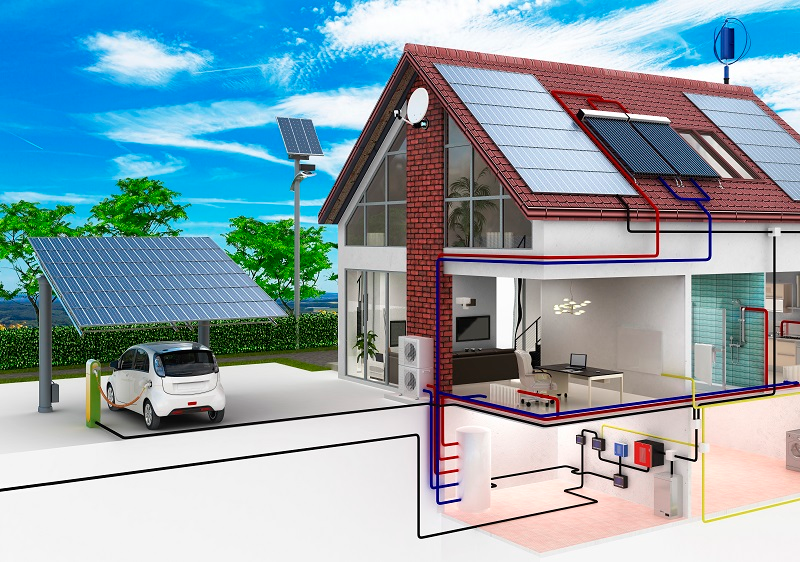 Air-to-water heat pums with solar panels: Is it compatible?